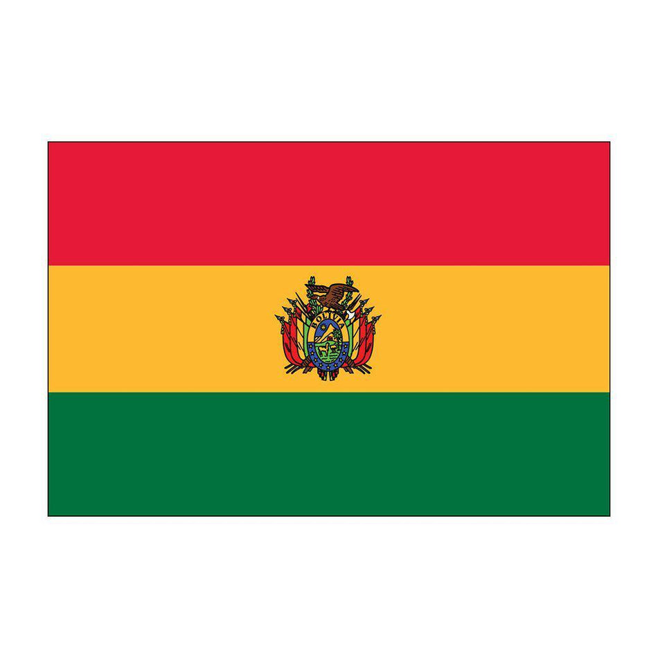 Flag Of Bolivia 3x5 Ft Bolivian National Banner South America Coat Arms La Paz - Foto 7
