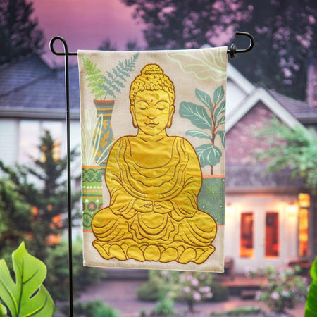 Buddha Garden Flag-Garden Flag-Fly Me Flag