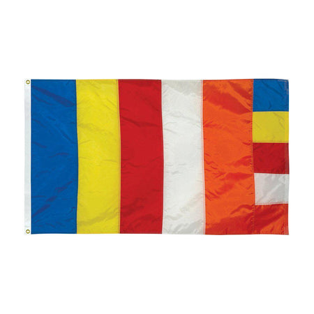 Buddhist (Buddhism) flags - fully-sewn for outdoor use