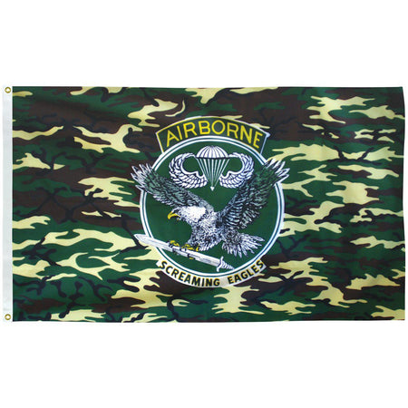 Camouflage Airborne 3' x 5' Military Flag