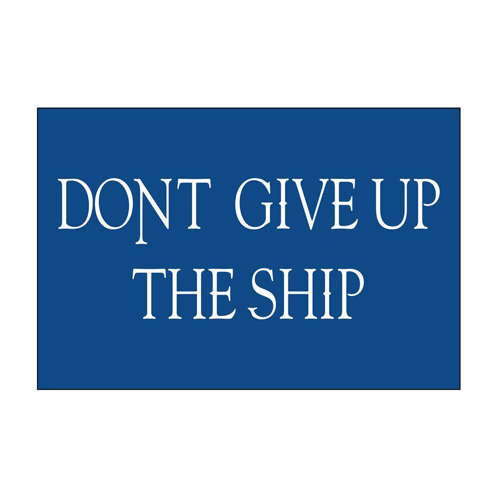 Commodore Perry (Don't Give Up the Ship) outdoor flags