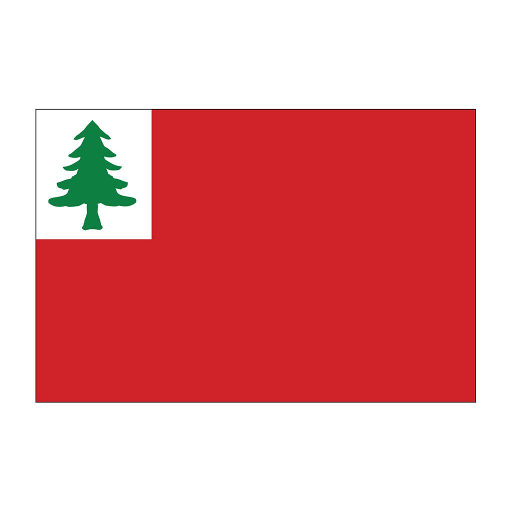 Continental (pine tree) outdoor historical flag