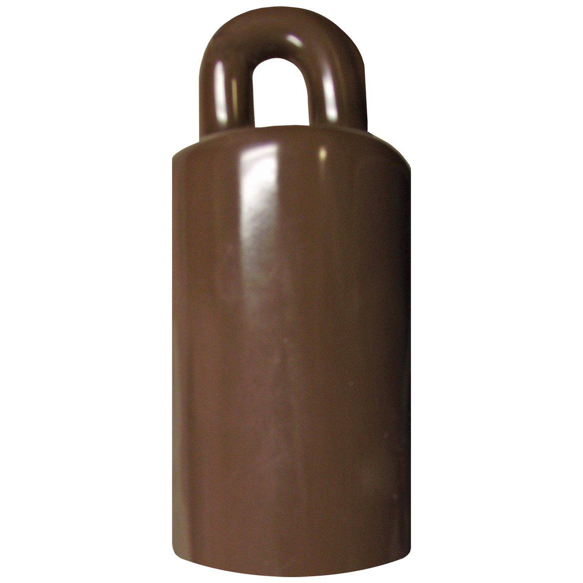 3-1/2" brown weight for bronze internal halyard flagpole
