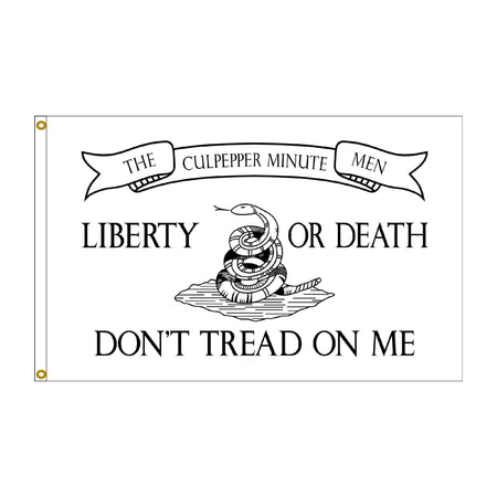 Culpepper Flag - Liberty or Death, Don't Tread on Me