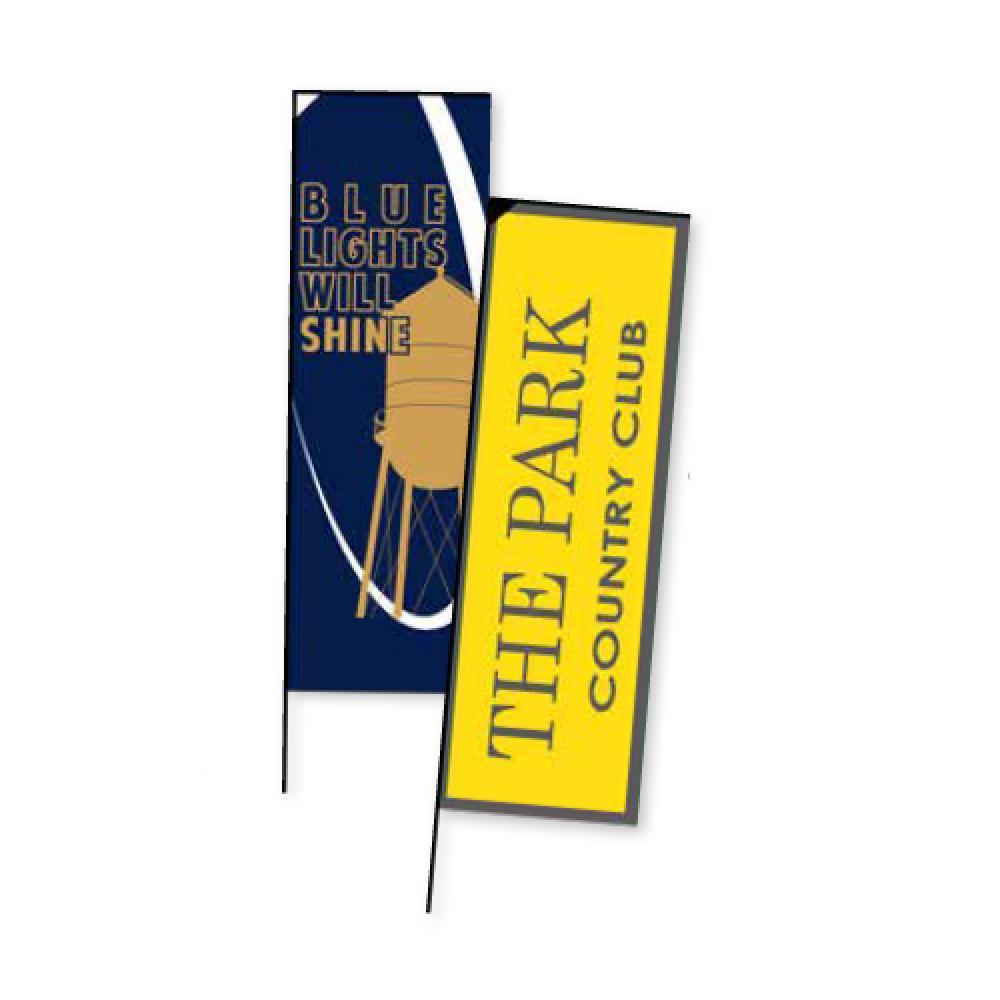 Custom Logo Cobra Banners, Feather Flags, and Personalized Design.
