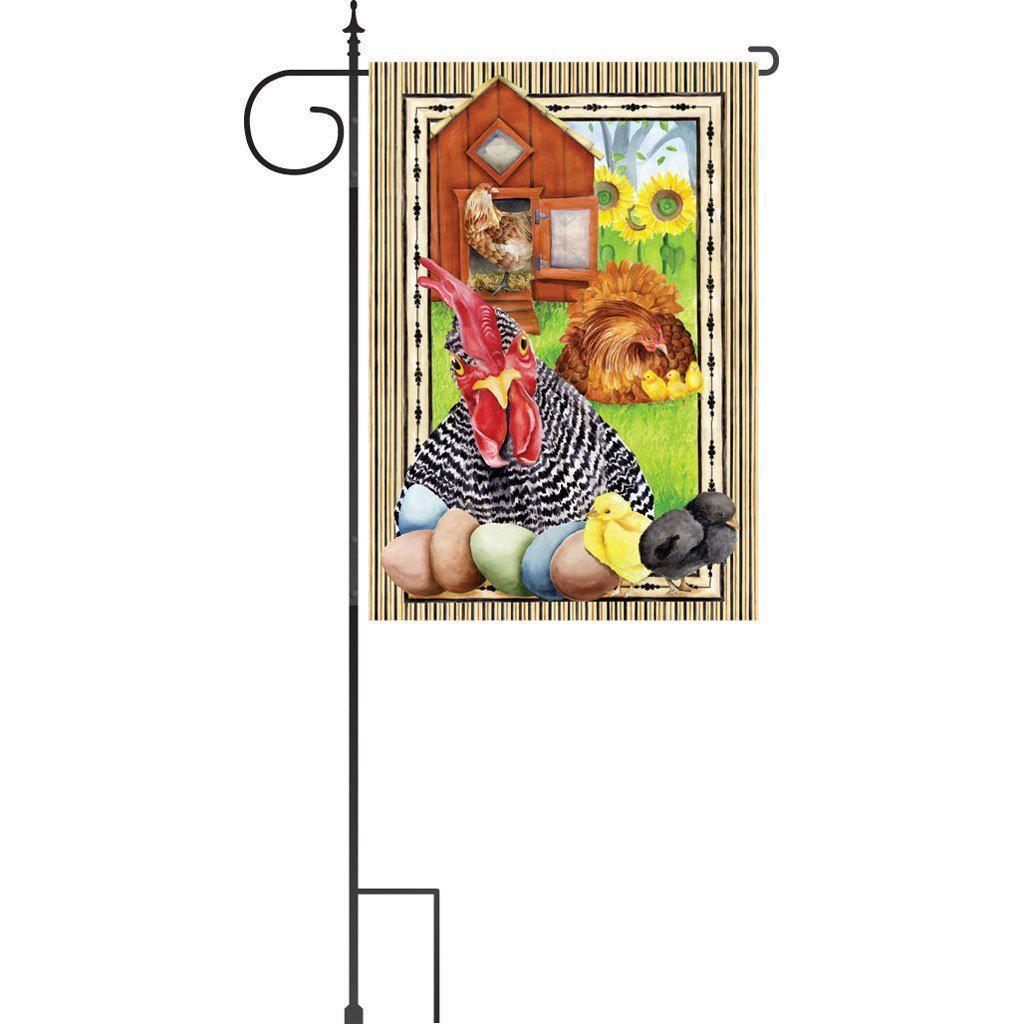Deluxe Flag Stand for House Banners | Banner Display | Fly Me Flag