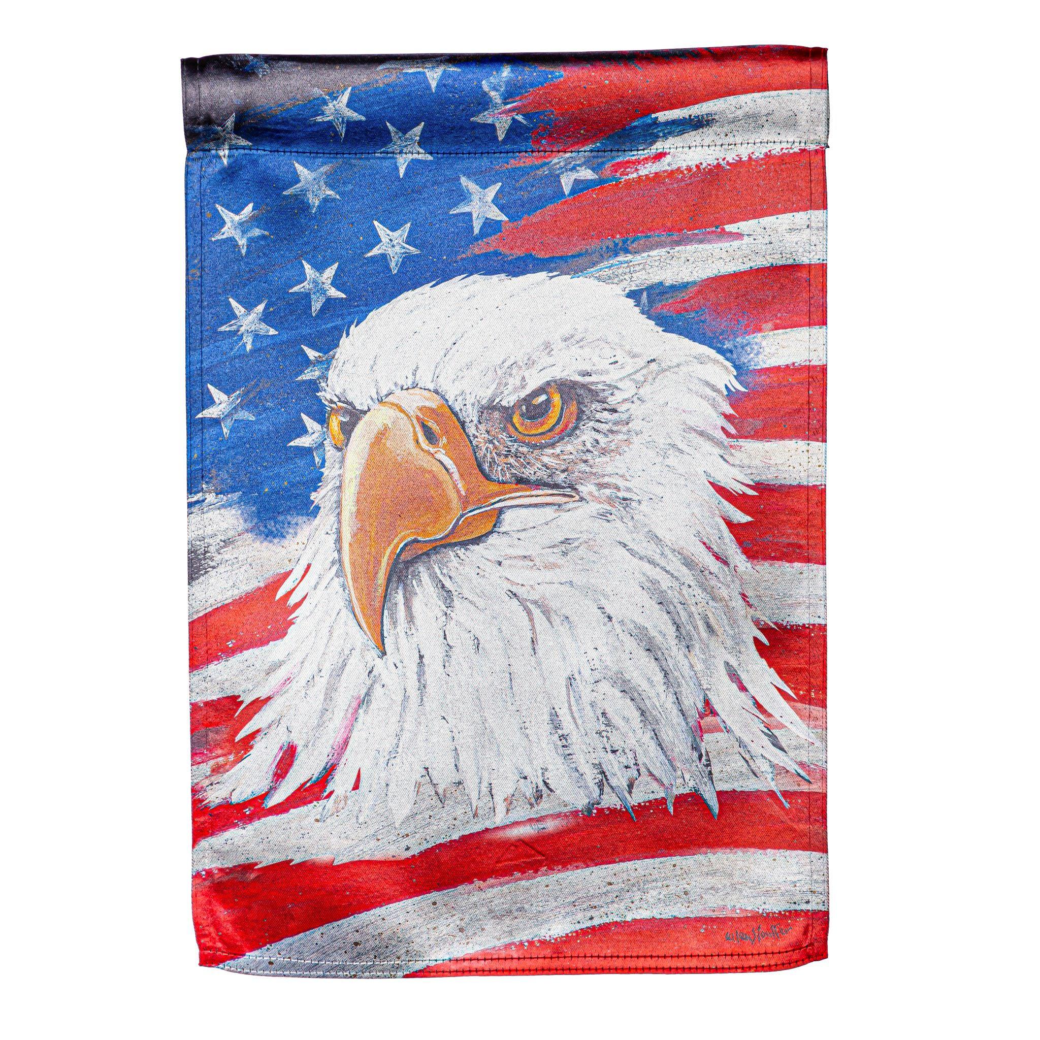 Eagle and Flag House Banner