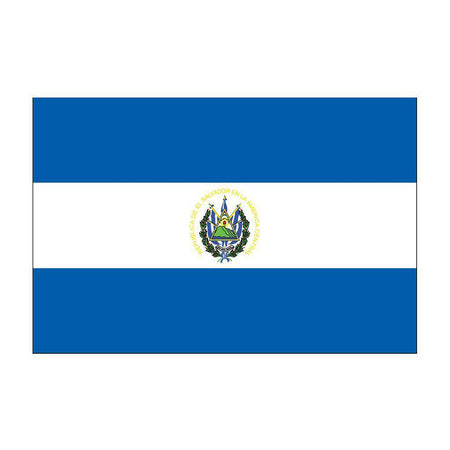 El Salvador Flags with Seal