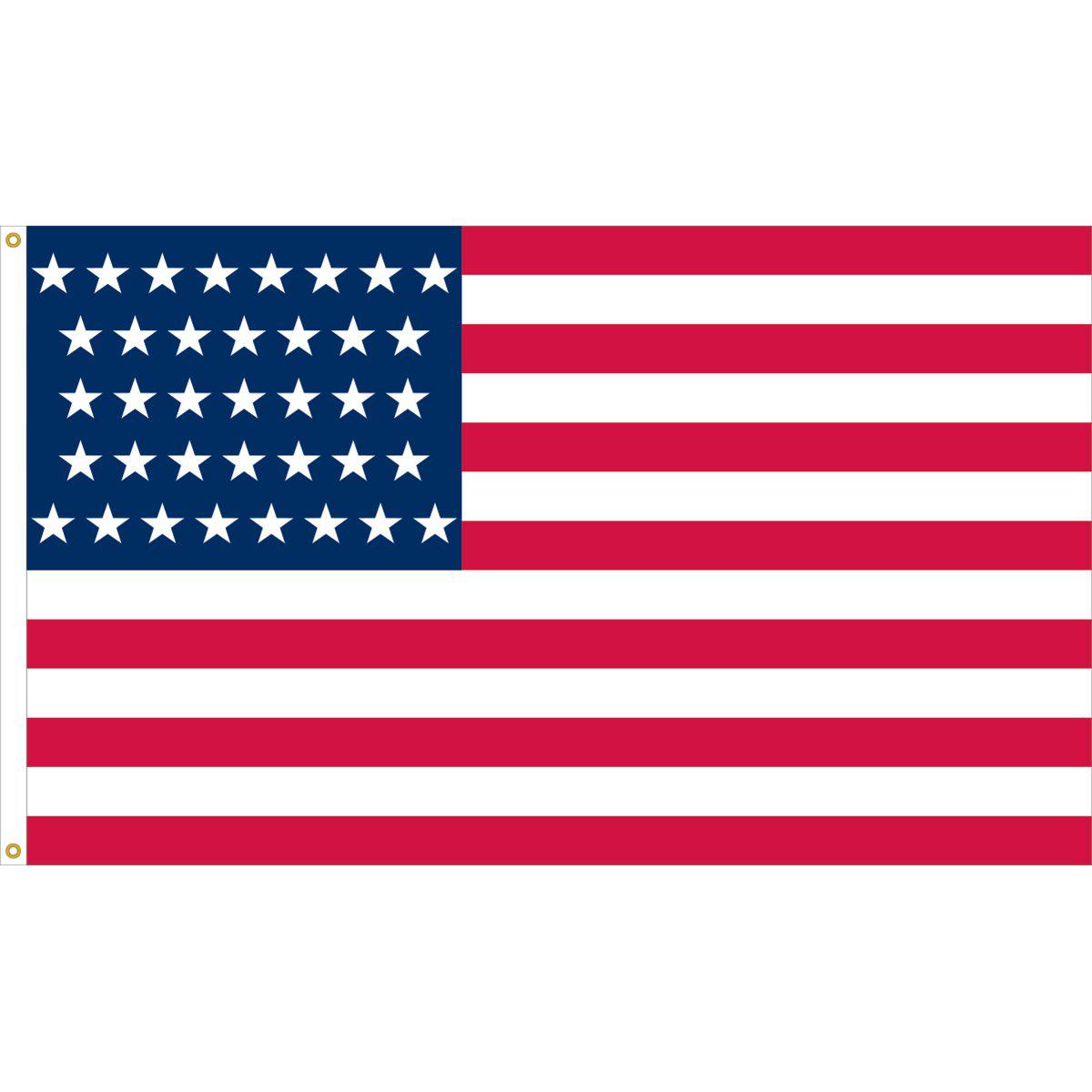 37 Stars American Flag
