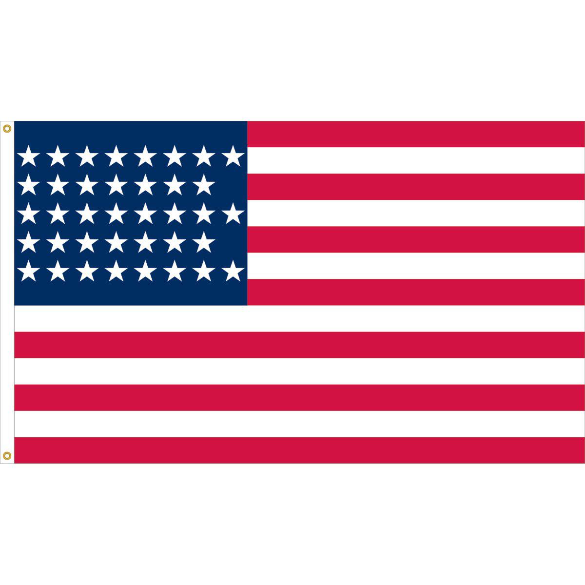 38 Stars American Flag