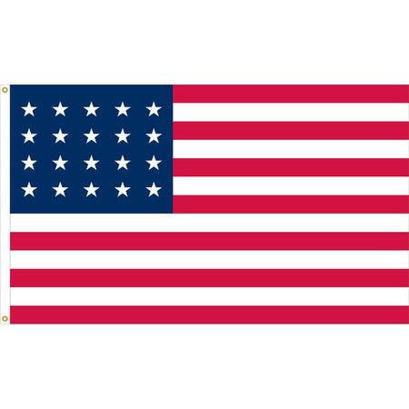 20 Stars American Flags