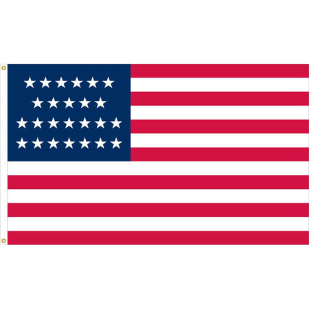 25 Stars American Flag