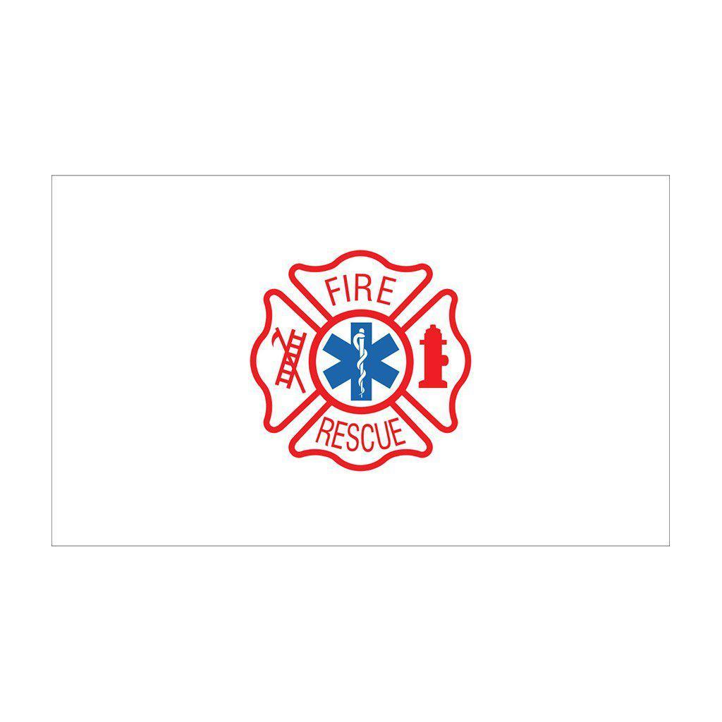 Fire & Rescue Flag for outdoors