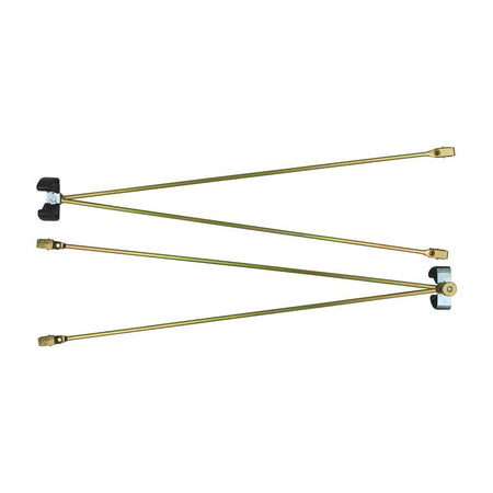 Flag spreader for indoor sets (front and back are pictured)