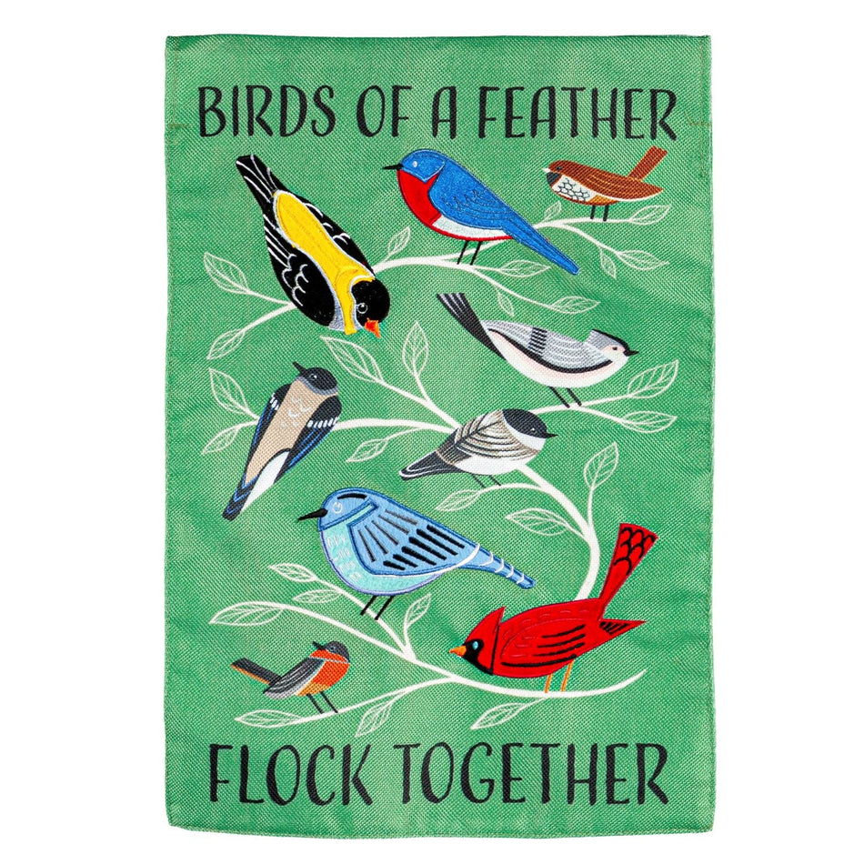 Flock Together Garden Flag