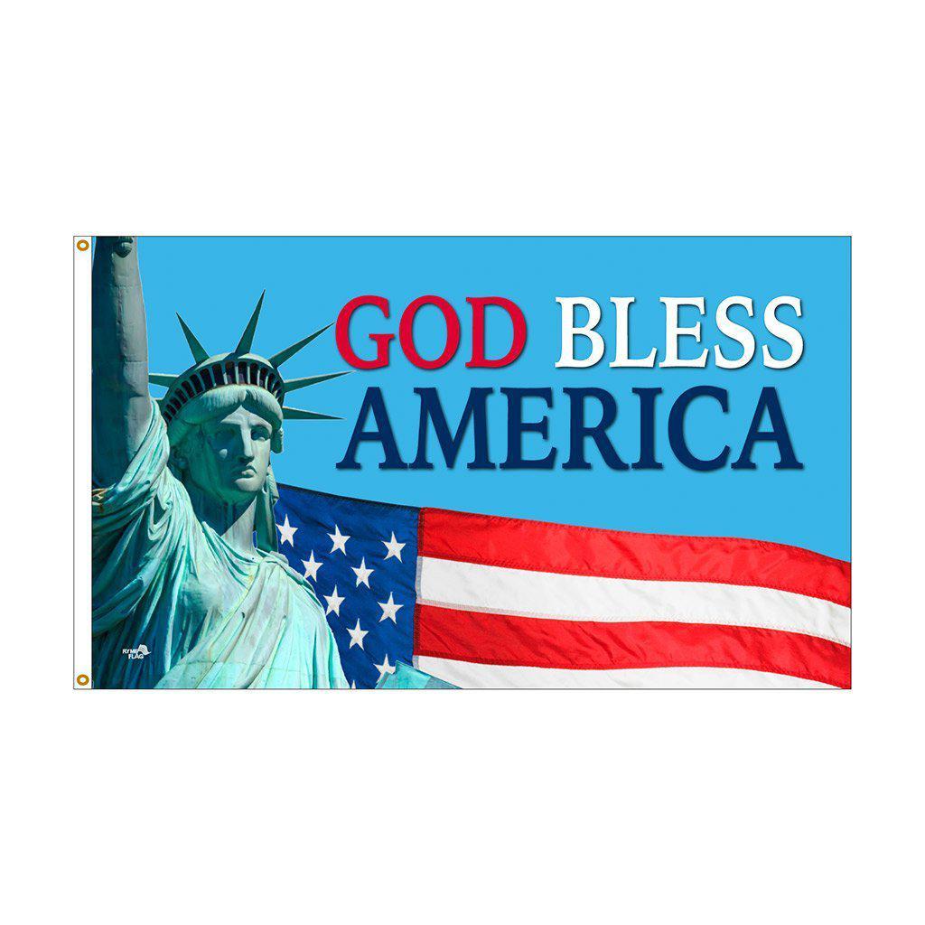 God Bless America 3' x 5' Flag | Patriotic Flags | Fly Me Flag