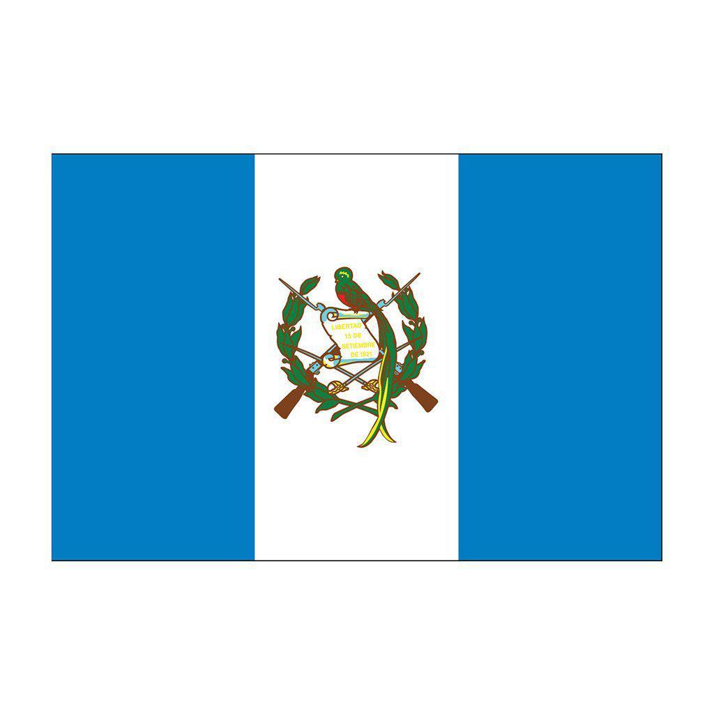 Guatemala Flags with Seal