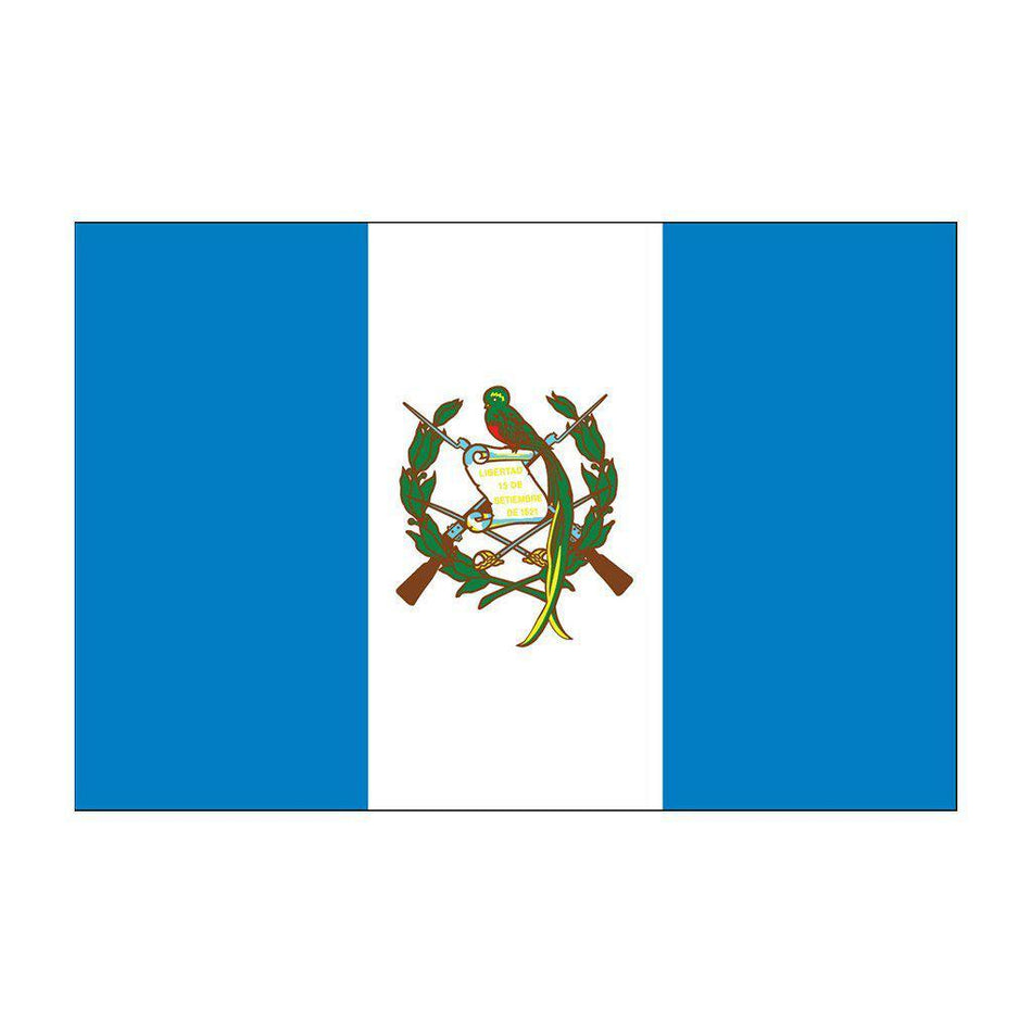 Guatemala Flags with Seal