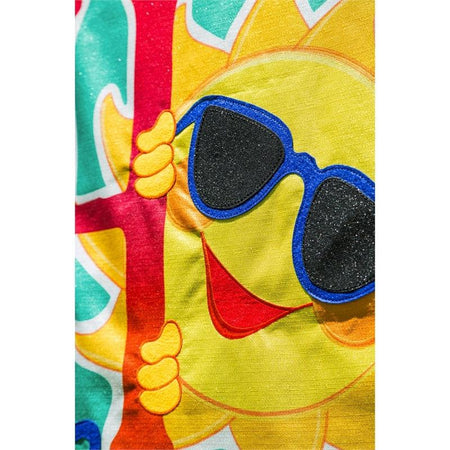 The HOT Summer Sun house banner features a smiling sun wearing sunglasses and the words "Hot Summer Days".