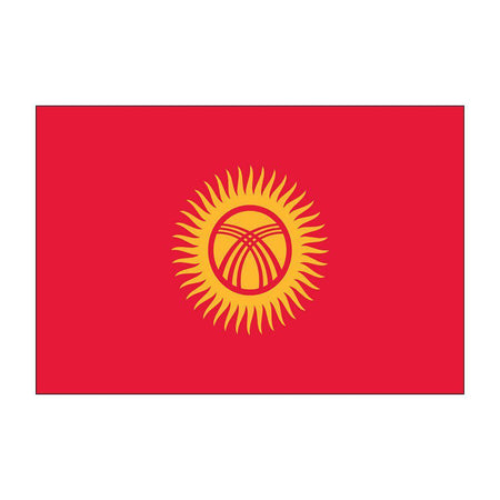 Buy outdoor Kyrgyzstan flags