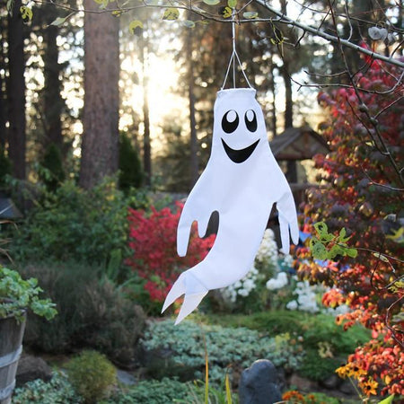 Large Ghost Windsock for Halloween