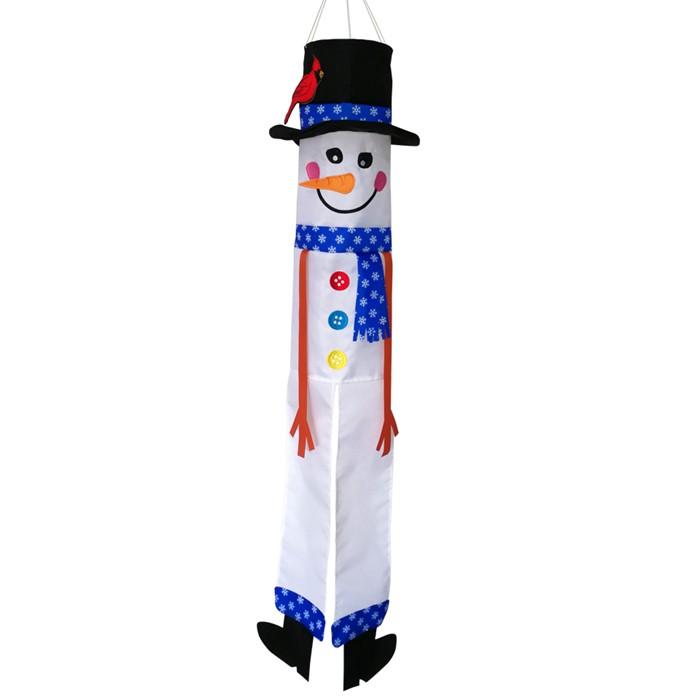 lil snowman windsock, 40" long
