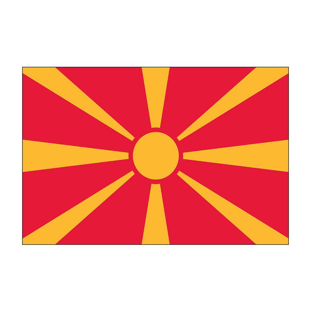 Buy outdoor Macedonia flags