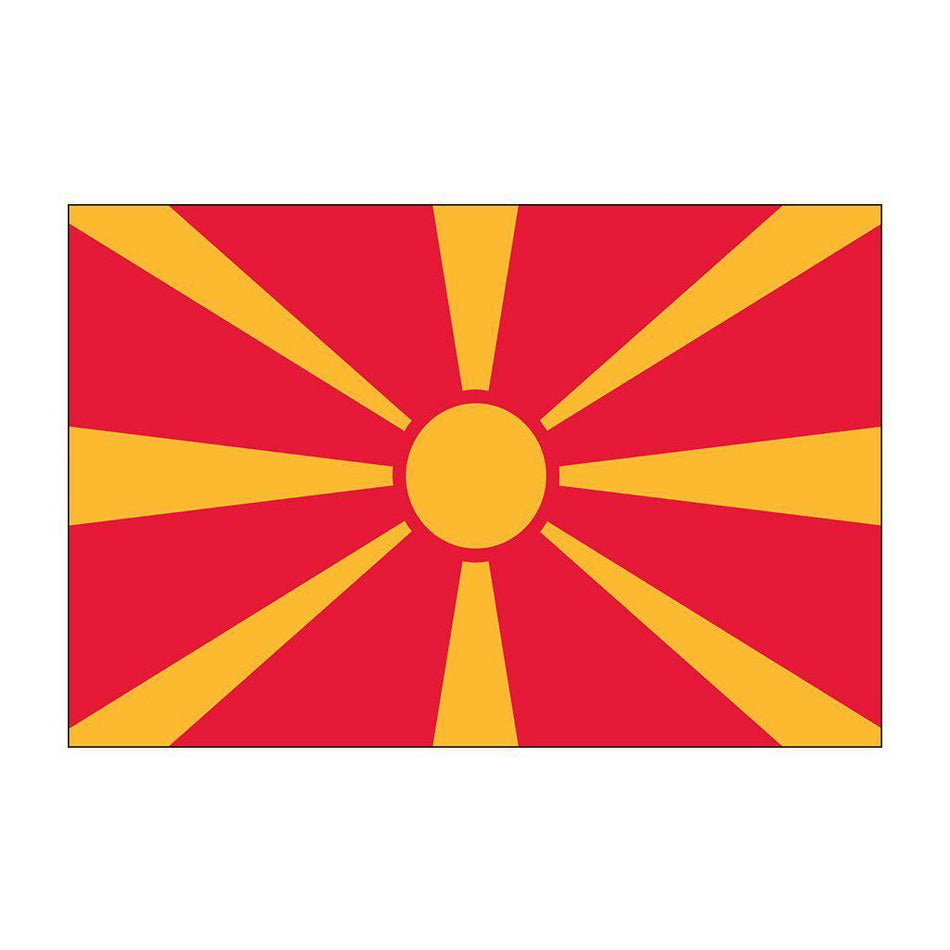 Buy outdoor Macedonia flags