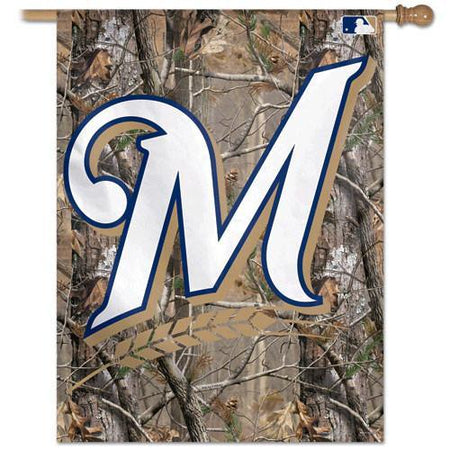 Milwaukee Brewers Camouflage House Flag