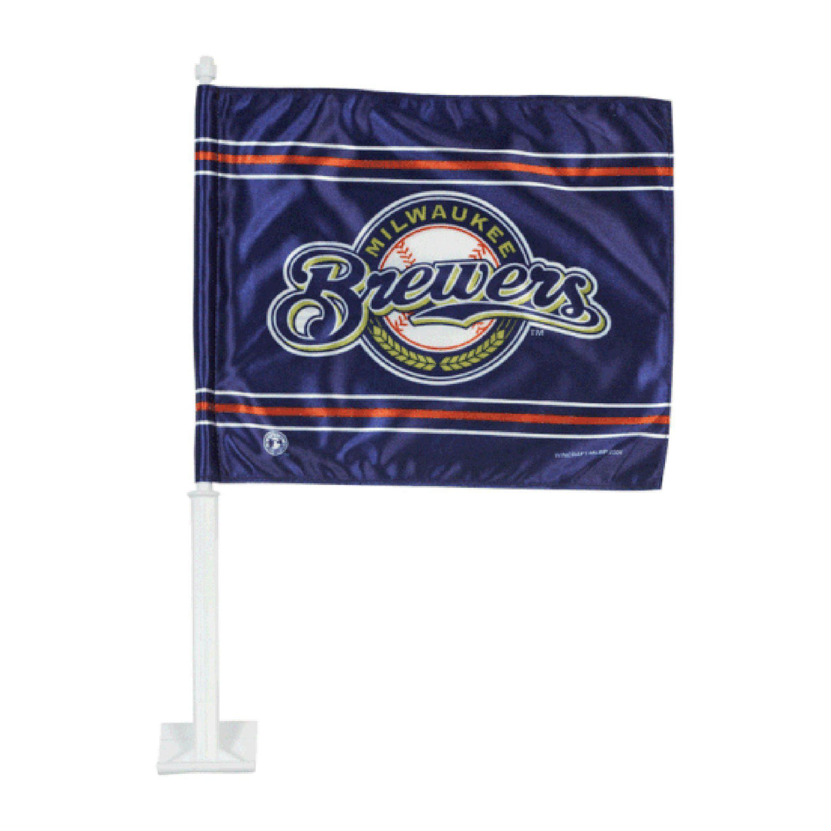 Milwaukee Brewers Car Flag-Car Flag-Fly Me Flag