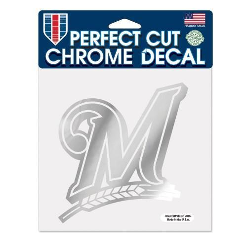 Milwaukee Brewers Chrome Decal