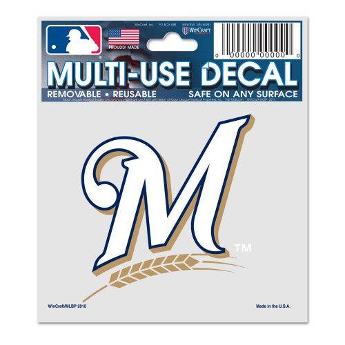 Milwaukee Brewers Wheat Decal-Decal-Fly Me Flag
