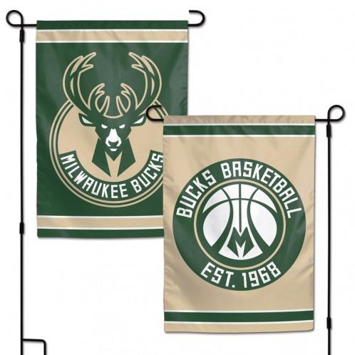 Milwaukee Bucks Double-Sided Garden Flag