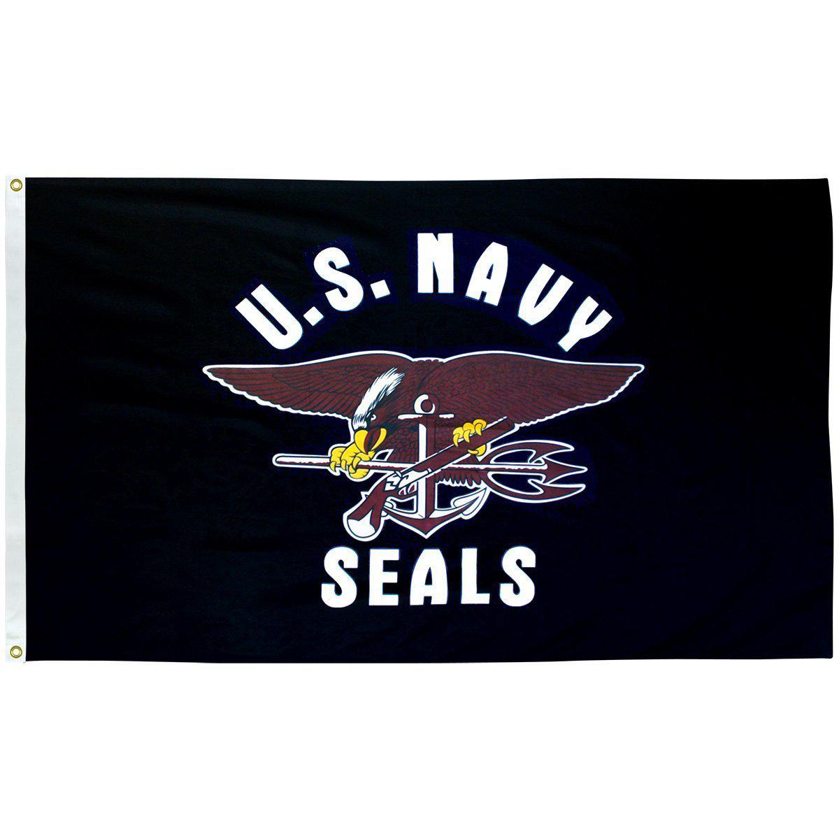 U.S. Navy SEALs 3' x 5' Military Flag