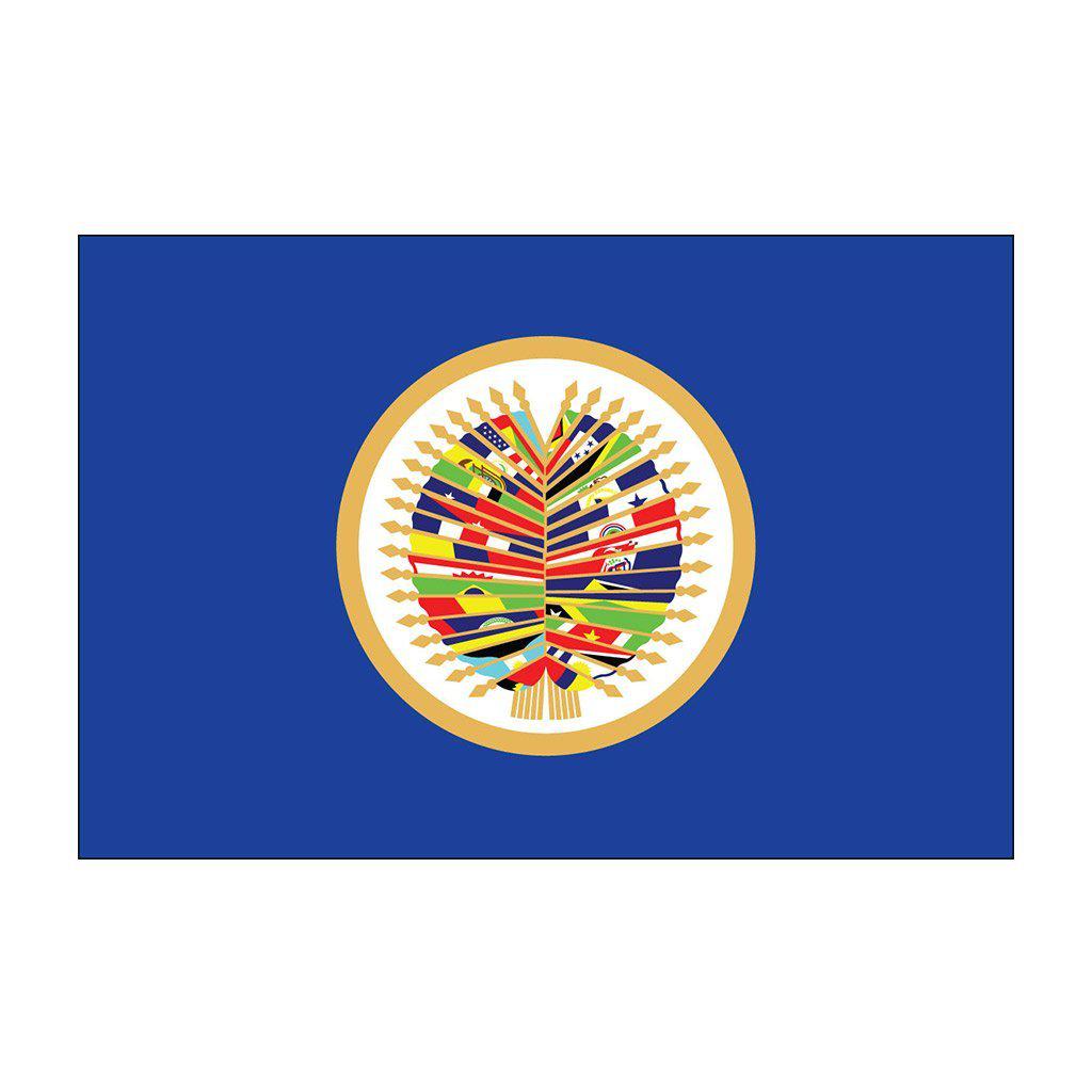 Buy the OAS Flag (Organization of American States) made for outdoors