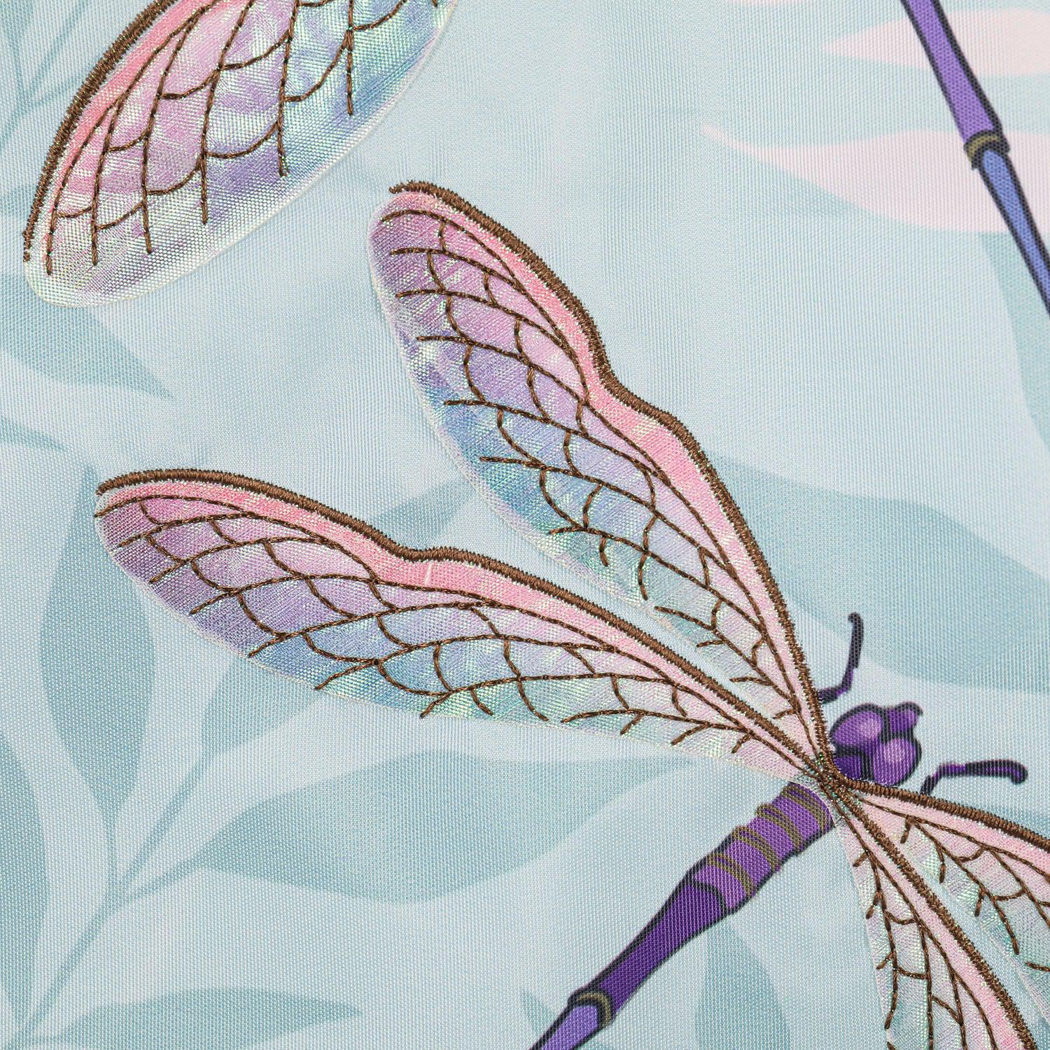 Pair of Dragonflies Appliqué Garden Flag-Garden Flag-Fly Me Flag