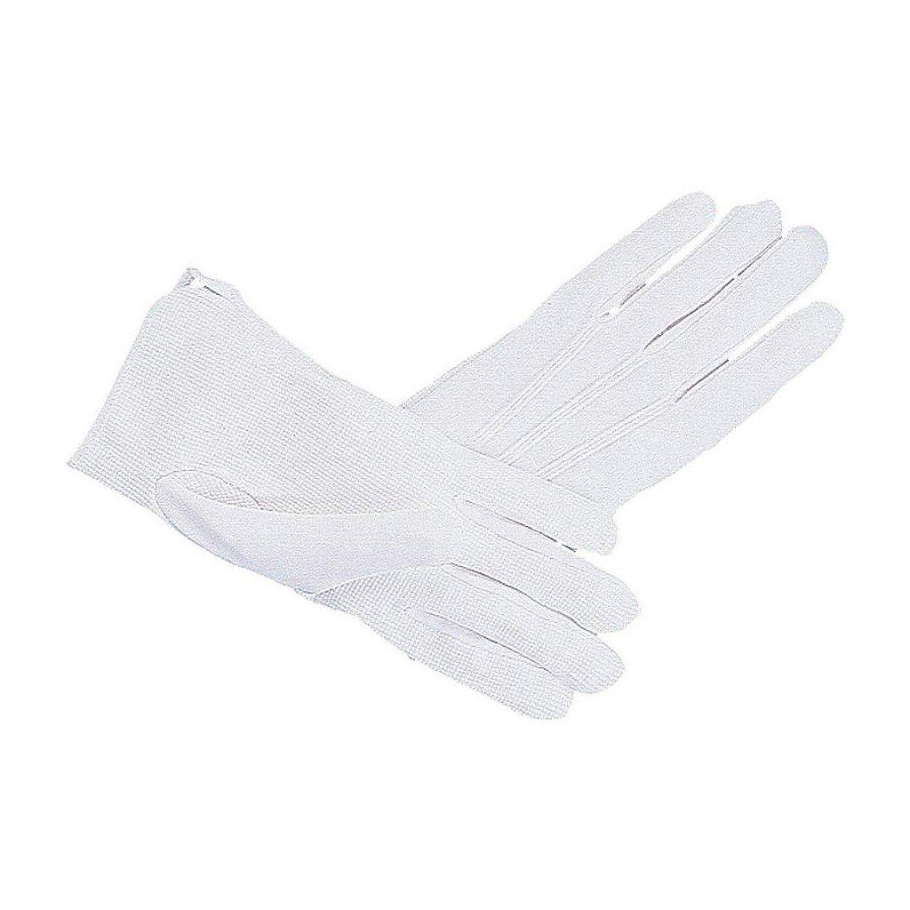 Annin Flagmakers white cotton parade gloves