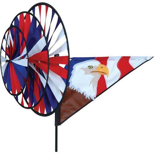 Patriotic Eagle Triple Spinner