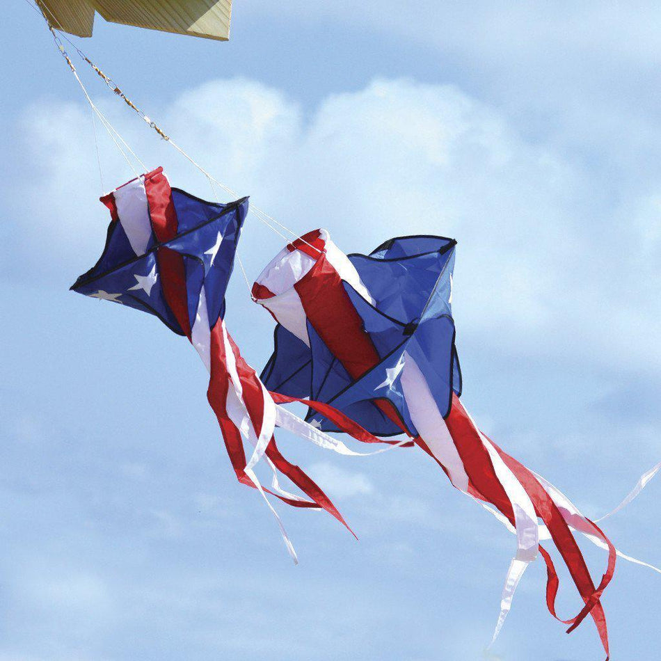 Patriotic Star Twisters-Windsock-Fly Me Flag