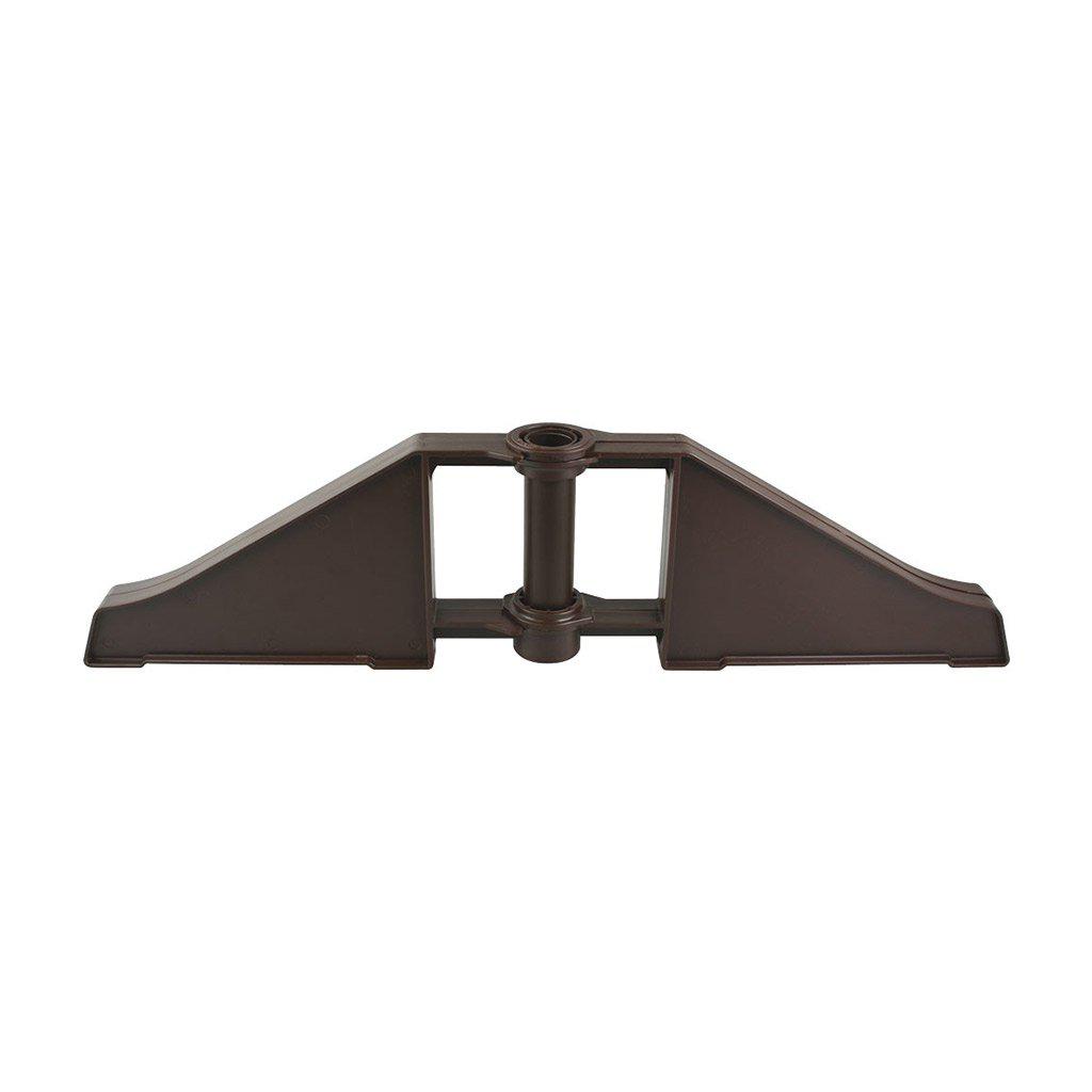 Portable Flagpole Floor Stand (pictured in folded position for storage and transport)