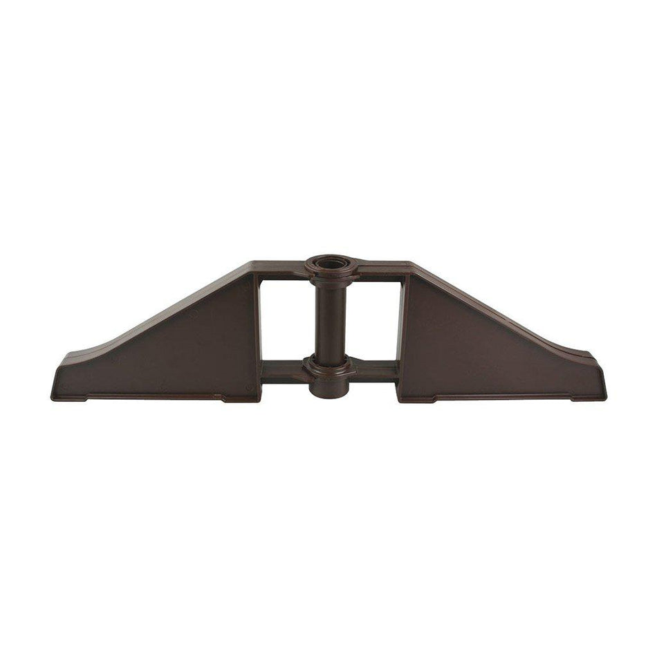 Portable Flagpole Floor Stand (pictured in folded position for storage and transport)