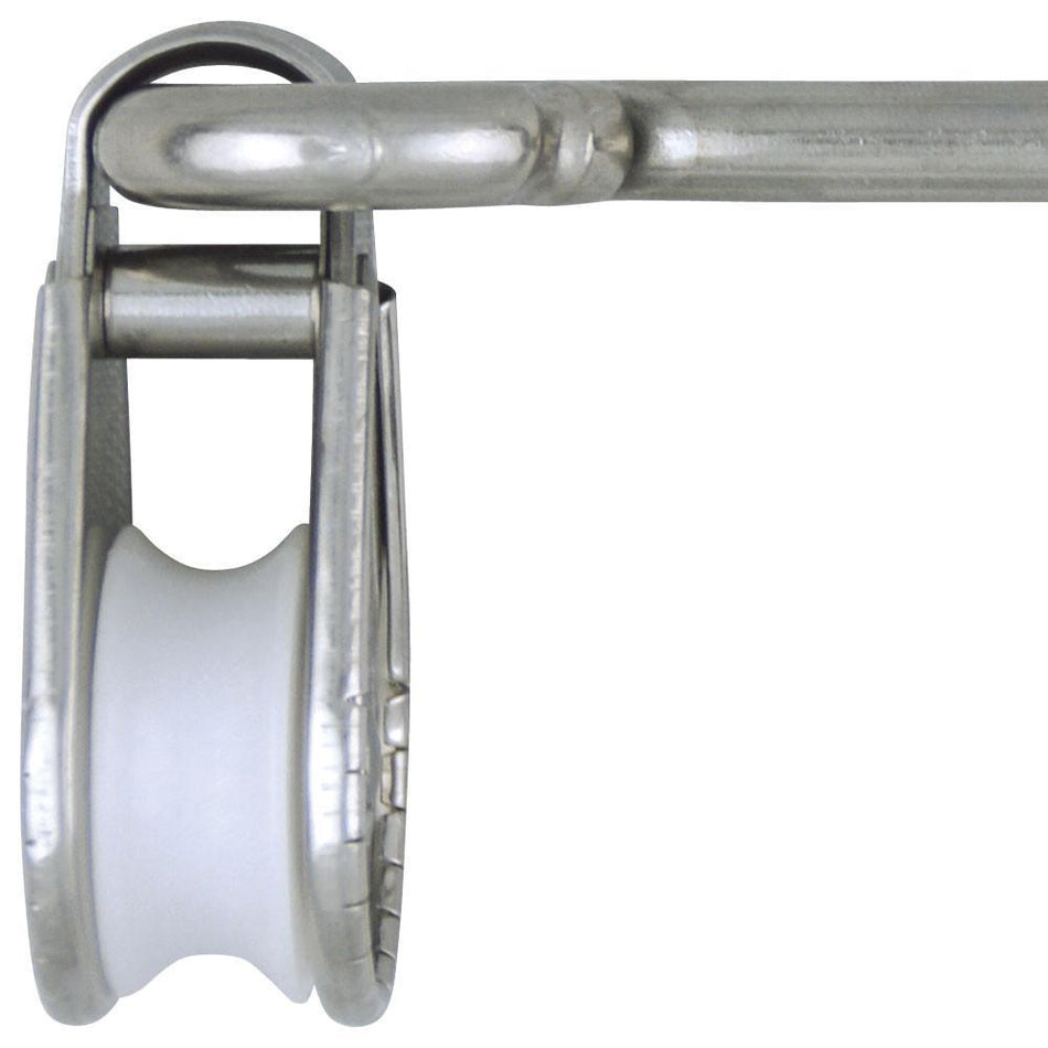 Our deluxe Pulley & Eyebolt Assembly converts any pole to a flagpole.