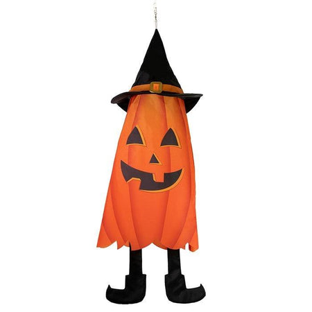 Pumpkin 3D Halloween Windsock-Windsock-Fly Me Flag