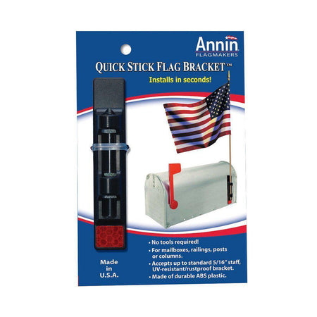 Quick Stick Flag Bracket to add a flag to your mailbox