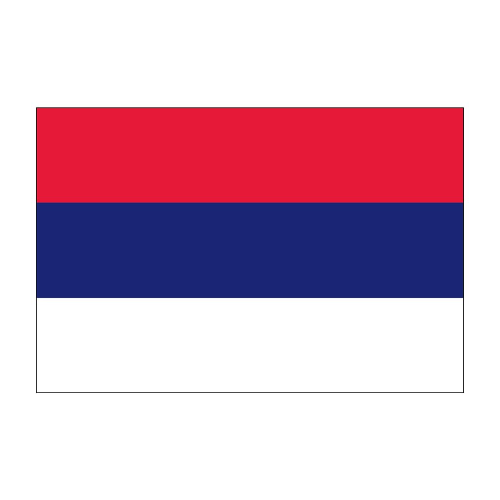 Buy outdoor Serbia flags (without seal). 