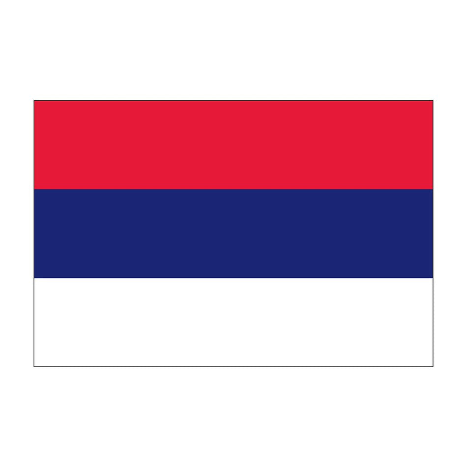Buy outdoor Serbia flags (without seal). 