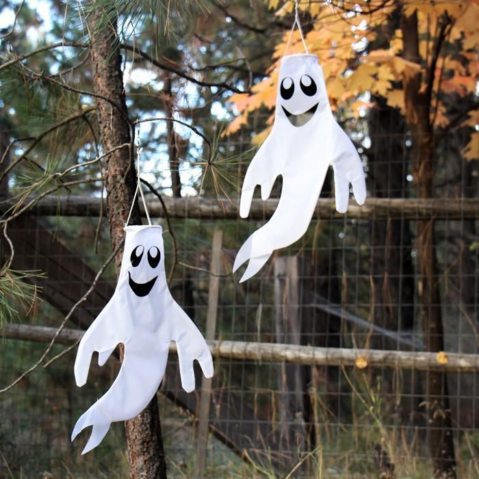 Ghost Windsocks for Halloween