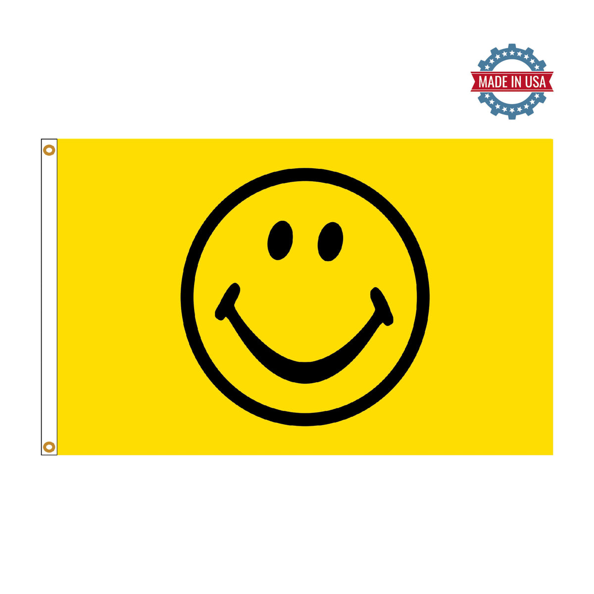 Smiley Face 3x5 boutique flag