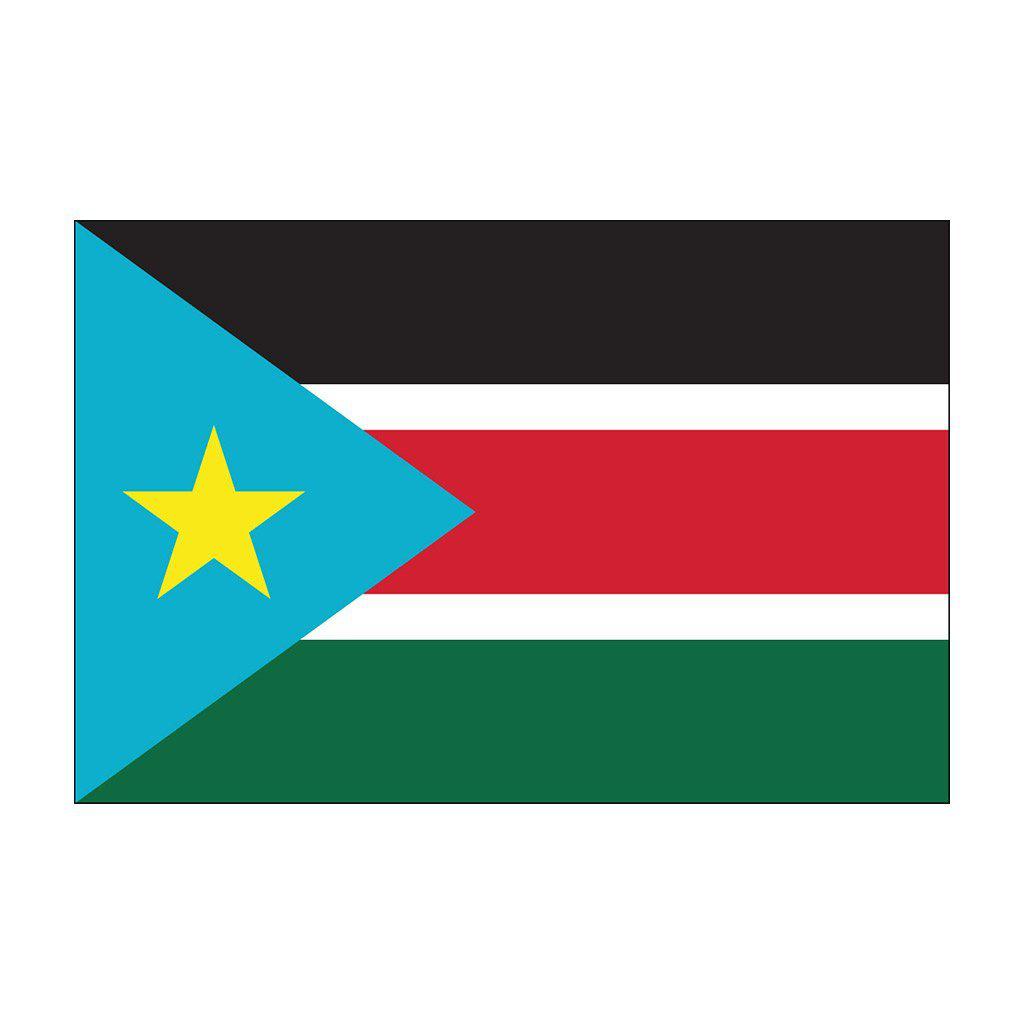 Buy South Sudan outdoors flags