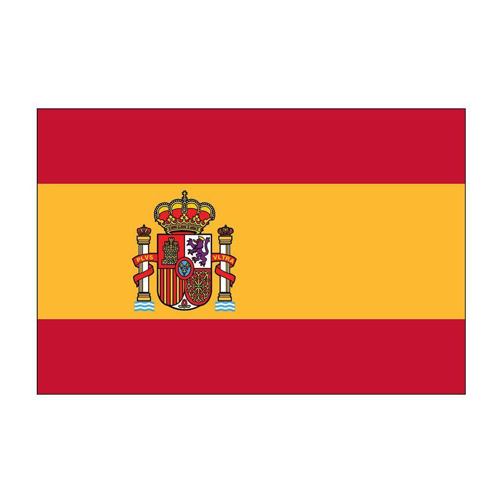 Buy Spain outdoor flags with seal